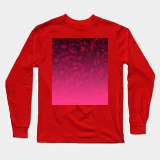 Pink gradient pattern Long Sleeve T-Shirt